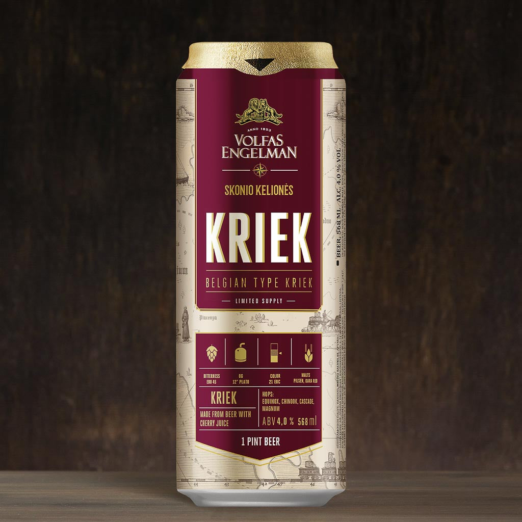 וולפאס אנגלמן קריק - Volfas Engelman Kriek | Beer And Beyond